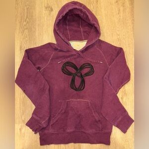 TNA/ARITZIA sweatshirt. Burgundy. Size XS.